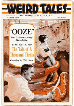 Weird Tales Magazine Cover  March 1923