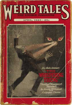 Weird Tales Magazine Cover  April 1923