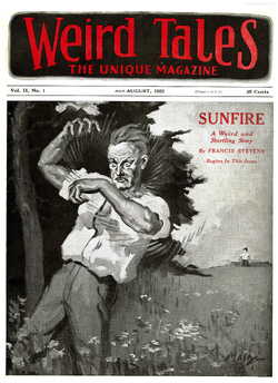 Weird Tales Magazine Cover  August 1923