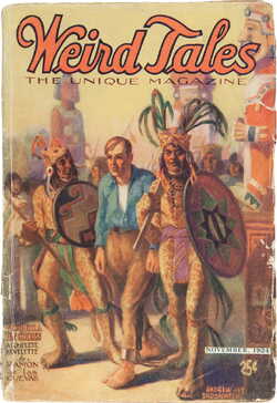 Weird Tales Magazine Cover November 1924
