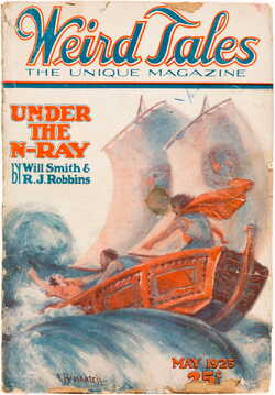 Weird Tales Magazine Cover May 1925