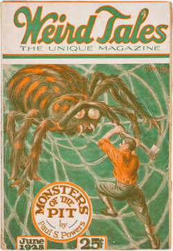 Weird Tales Magazine Cover  June 1925