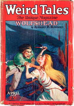 Weird Tales Magazine Cover April 1926