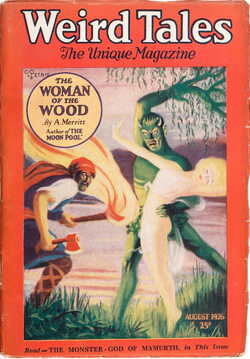 Weird Tales Magazine Cover August 1926