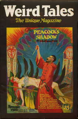 Weird Tales Magazine Cover November 1926