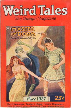 Weird Tales May 1927