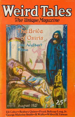 Weird Tales August 1927