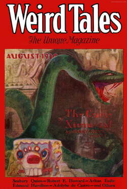 Weird Tales August 1930