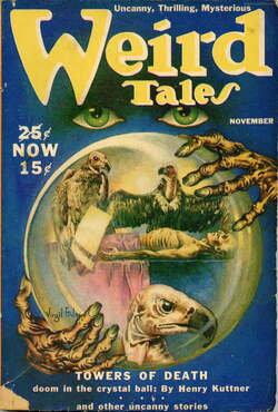 Weird Tales November 1939